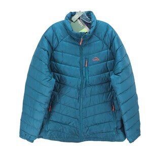 NWT LL BEAN Men's Ultralight 850 Down Jacket Mallard Teal Blue XXXL TALL 3XLT